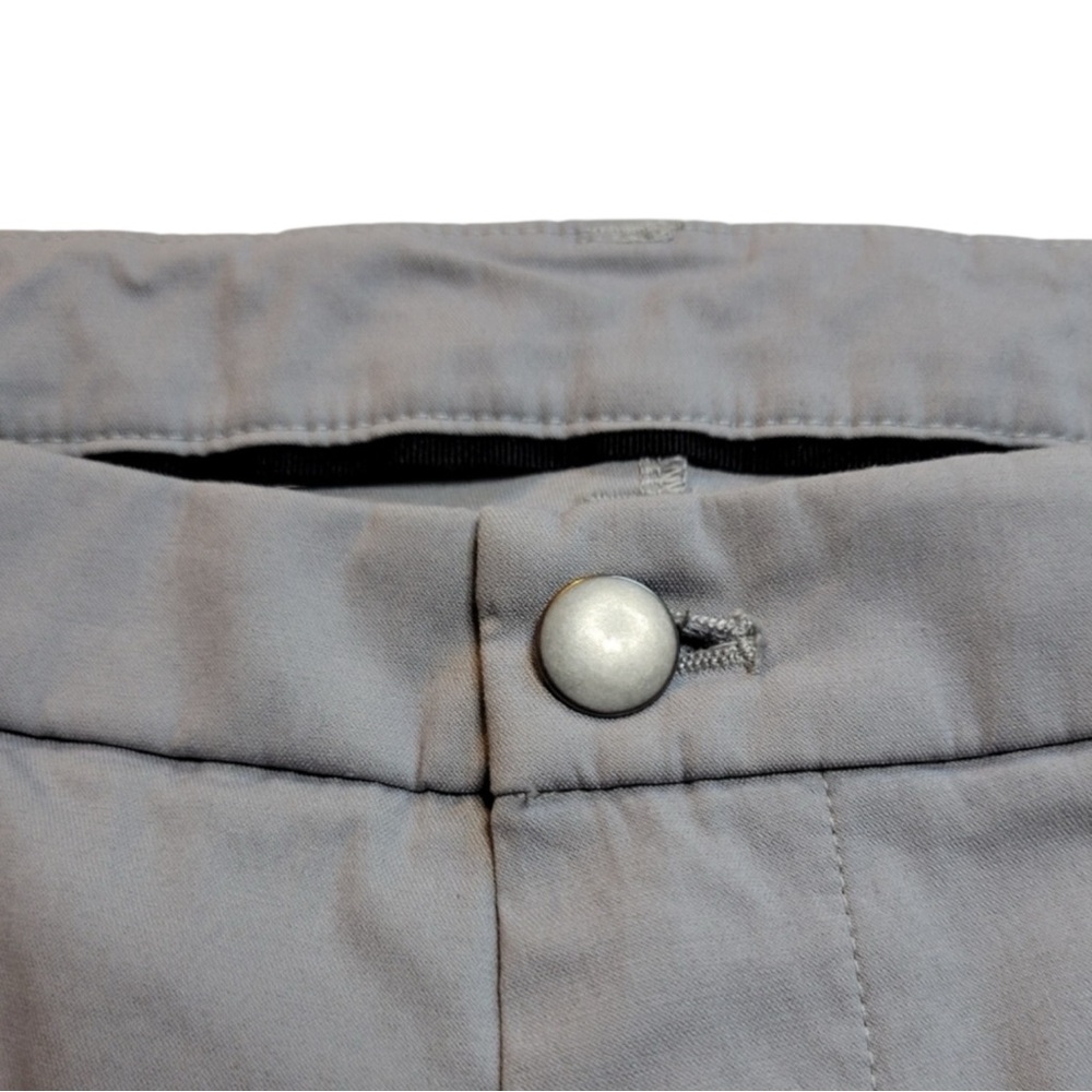 LULULEMON Men's Commission Pants in Siler Drop (Gray) Size 34 - Picture 8 of 12